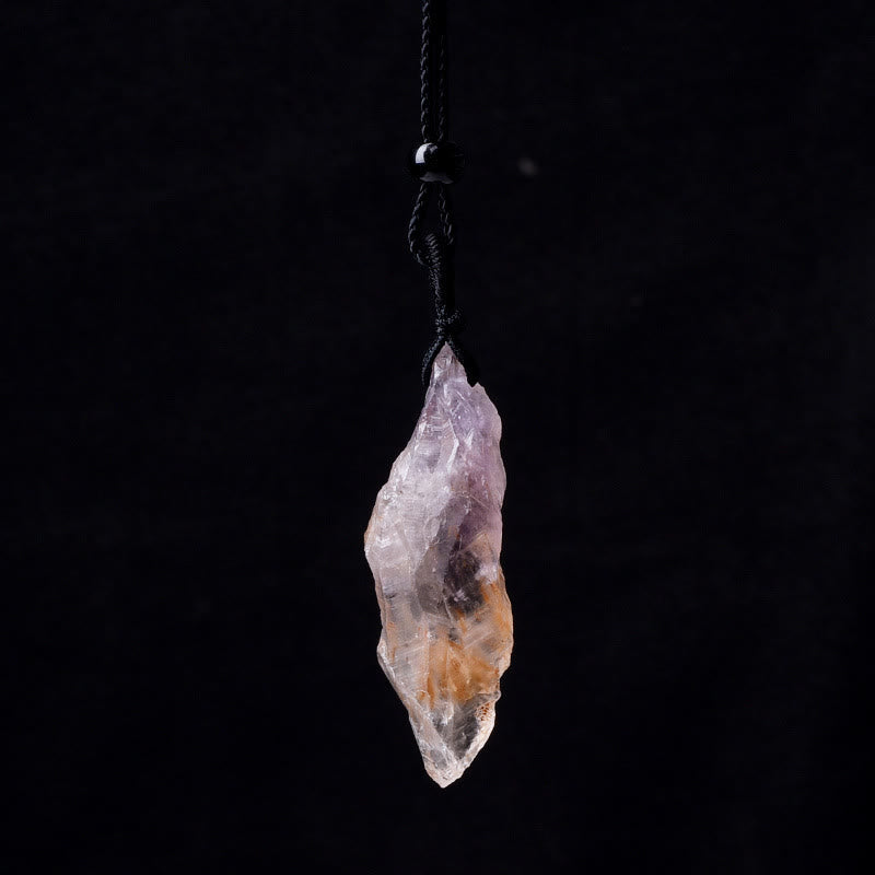 Olivenorma Natural Super Seven Crystal Pendant Necklace - image 2