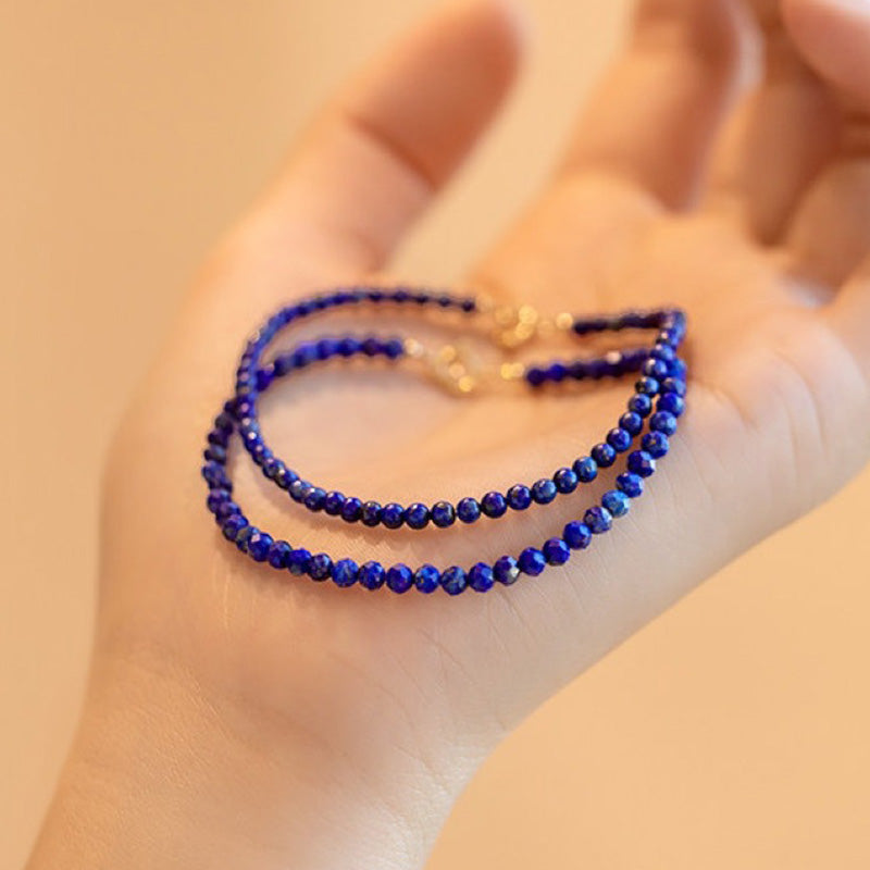 Stone of Wisdom - Lapis Lazuli Gemstone Bracelet - image 2