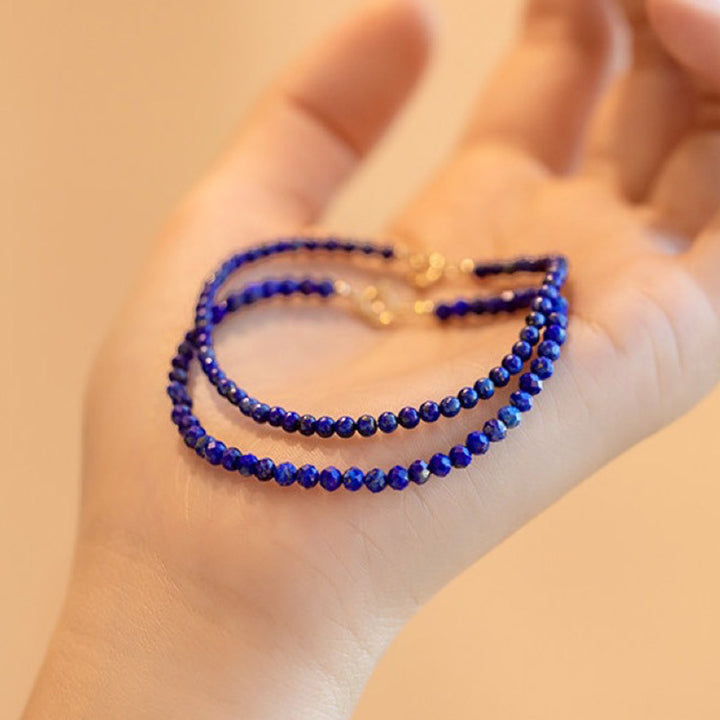 Stone of Wisdom - Lapis Lazuli Gemstone Bracelet - image 2