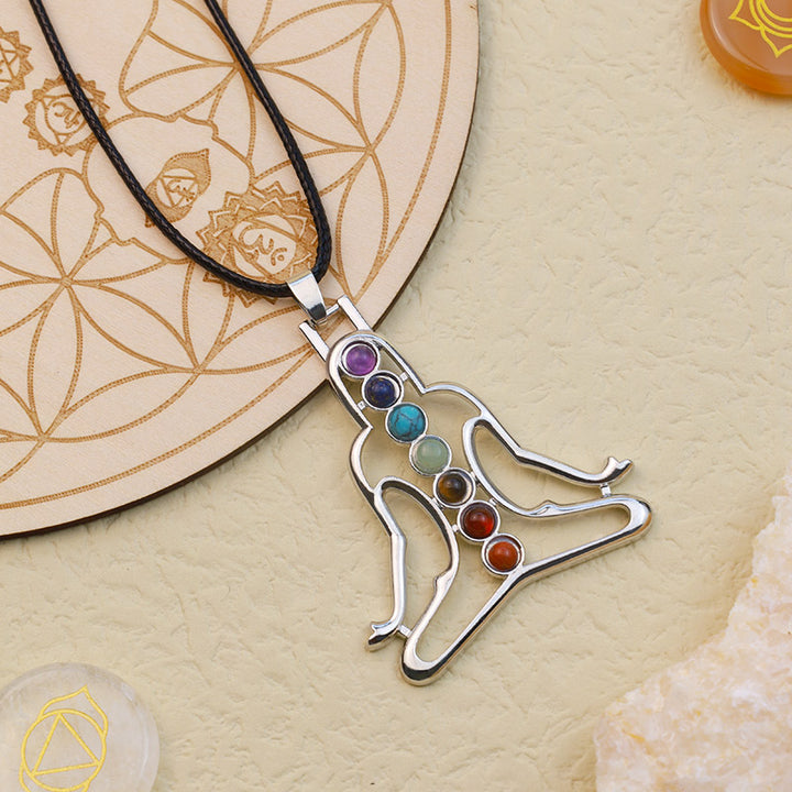 Olivenorma Chakra Meditation Necklace - image 3
