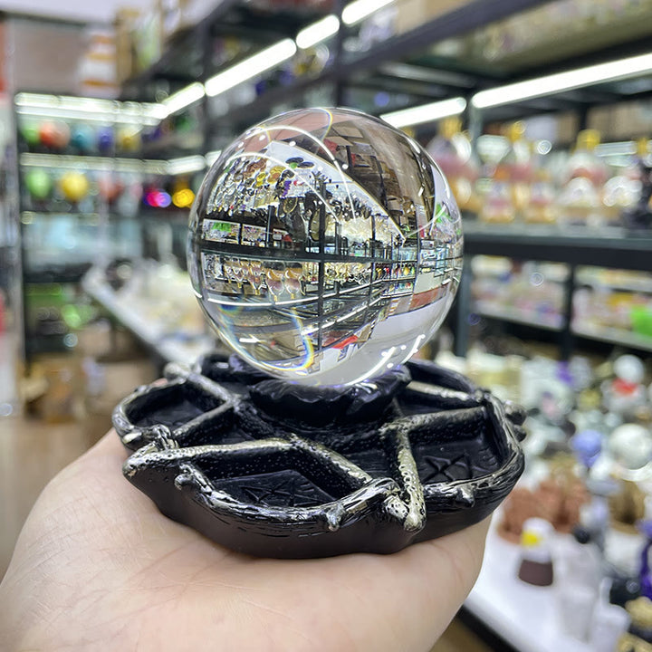 Olivenorma Star Sphere Crystal Ball Stand Decoration - image 4