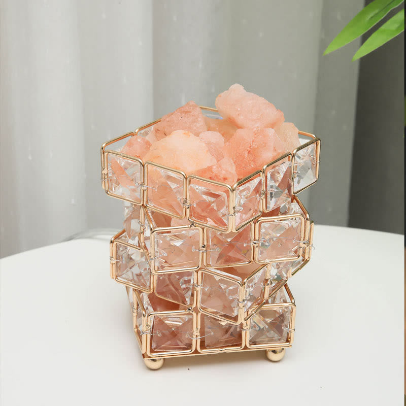 Olivenorma Four layer Rubiks Essential Oil Crystal Aromatherapy Lamp - image 2