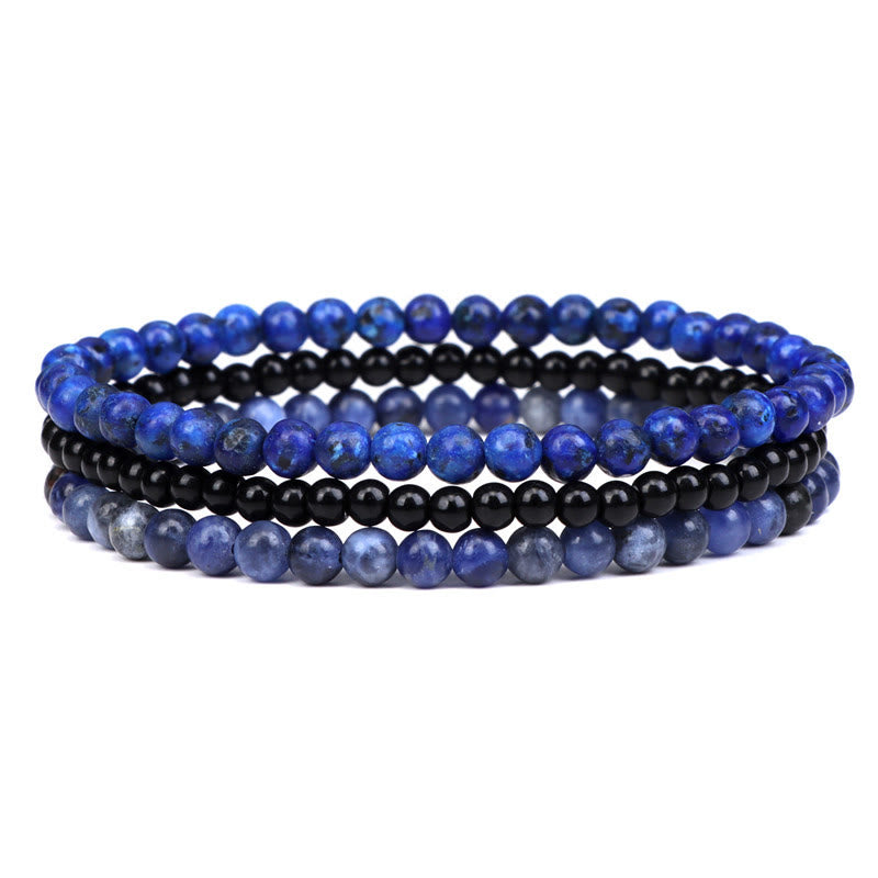 Olivenorma Protection From Negative Energies Lapis Lazuli Bracelet - Lapis Lazuli - 8mm - image 0