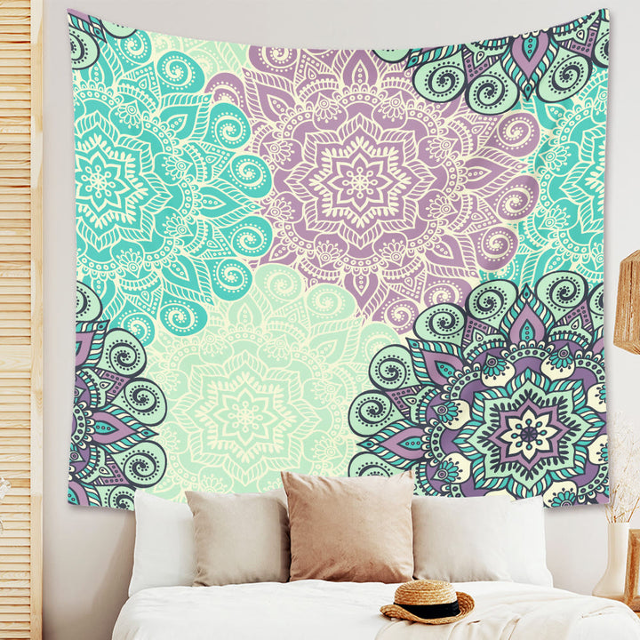 Olivenorma Mandala Flower Wall Hanging Tapestry - Polyester - Mandala Flower#9 - 90.55"*70.86"(230*180cm) - image 8
