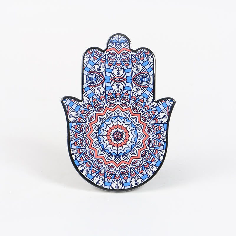 Olivenorma Hamsa Evil Eye Jewelry Tray Plate Coaster - Hamsa#1 - image 1