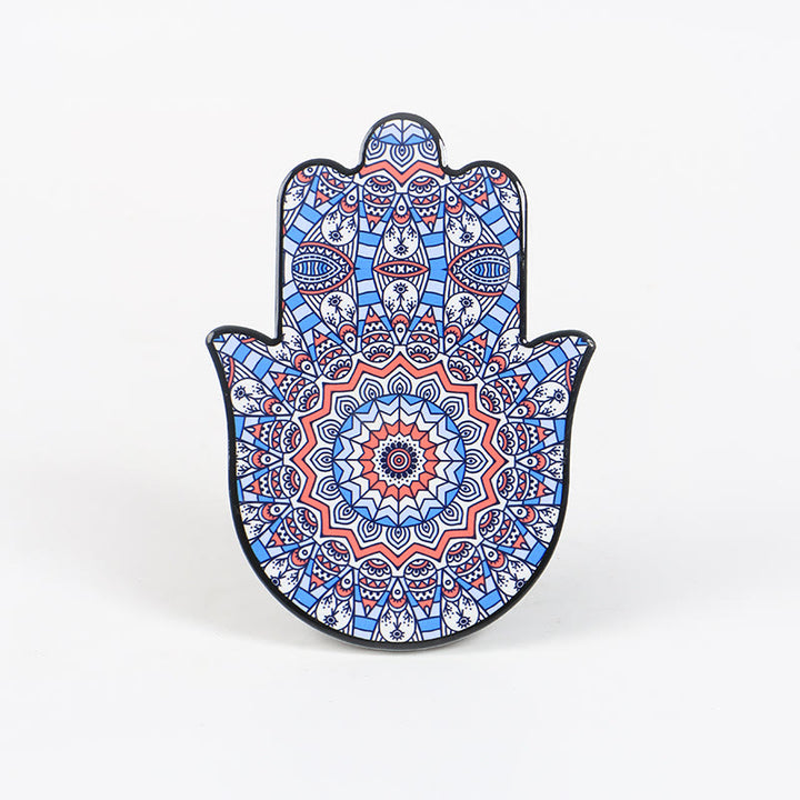 Olivenorma Hamsa Evil Eye Jewelry Tray Plate Coaster - Hamsa#1 - image 1