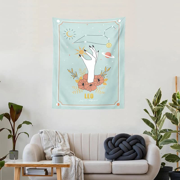 Olivenorma Magic Hand Tarot Zodiac Tapestry - image 42