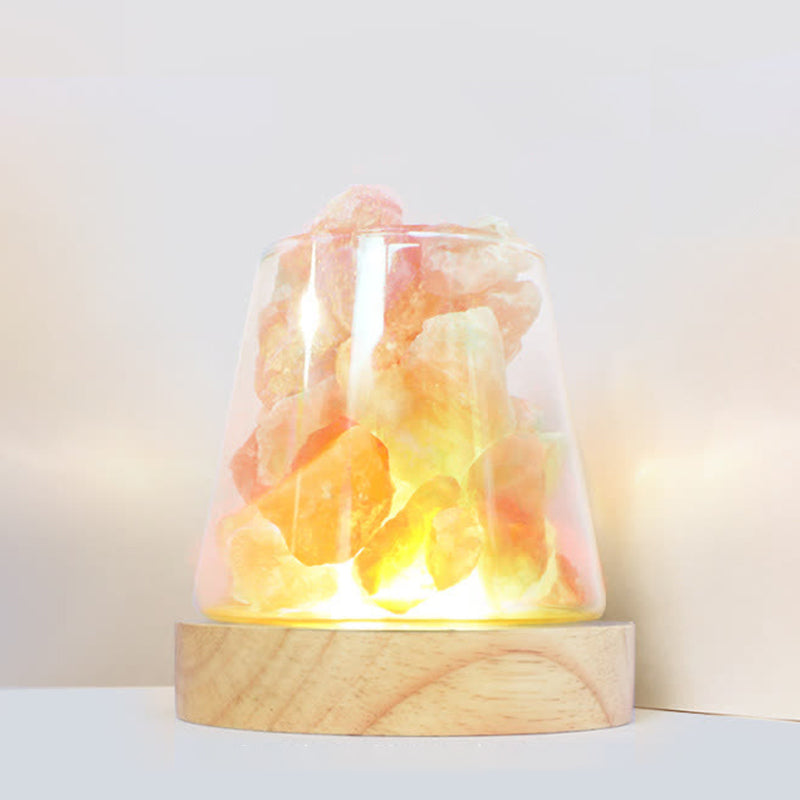 Four Seasons -  Essential Oil Diffuser Crystal Aromatherapy Lamp - Carnelian - Mint - image 9