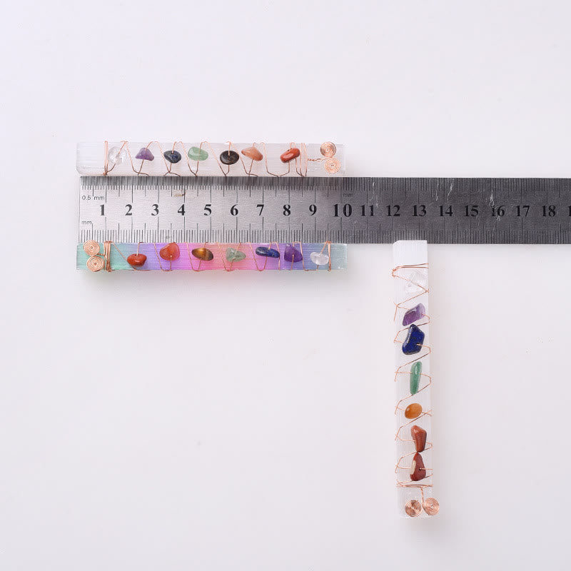 Olivenorma Chakra Moroccan Plaster Crystal Wands - image 15