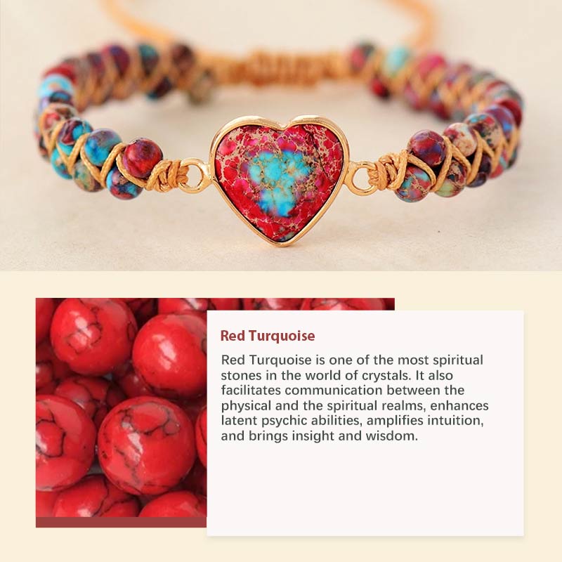 Emperor Stone Heart Healing Bracelet - image 4