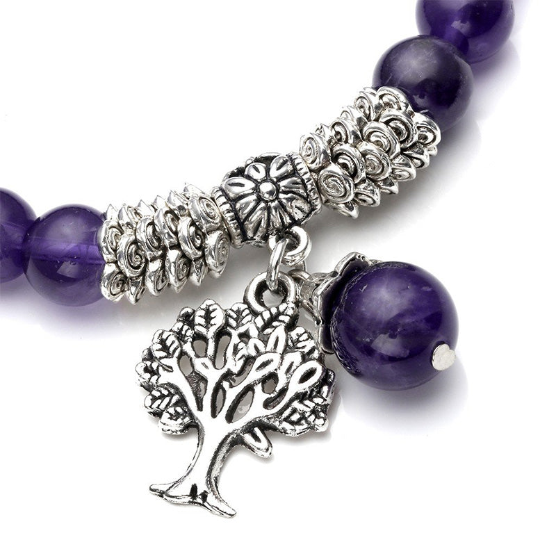 Natural Crystal Tree Of Life Bracelet - image 5