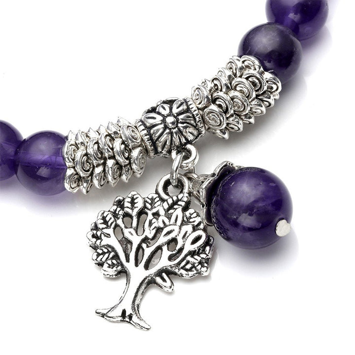 Natural Crystal Tree Of Life Bracelet - image 5