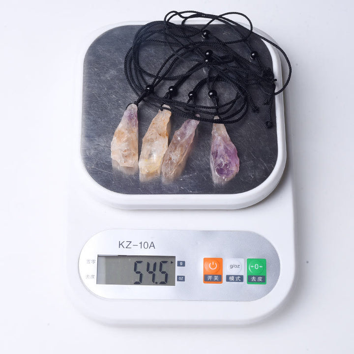 Olivenorma Natural Super Seven Crystal Pendant Necklace - image 6