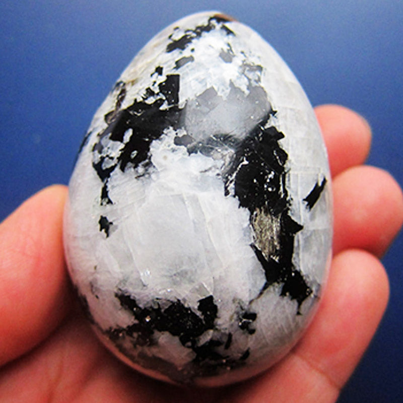 Easter Moonstone Tourmaline New Beginnings Crystal Egg - image 3