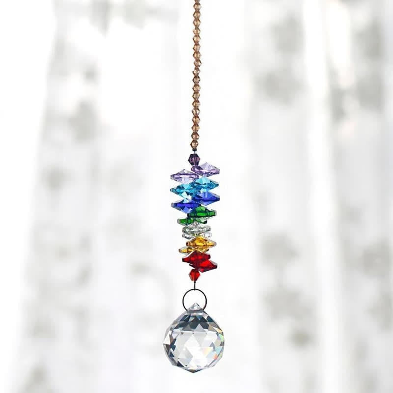 Crystal Sun Catchers Meteor Planet Gemstone Ornament - image 3