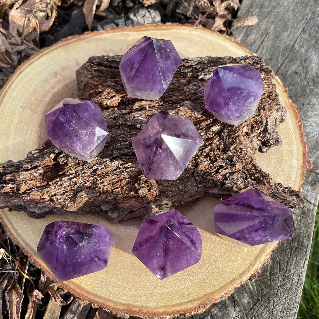 Olivenorma Amethyst Tower Point Large Chunky Obelisk Gemstone Decoration - image 3