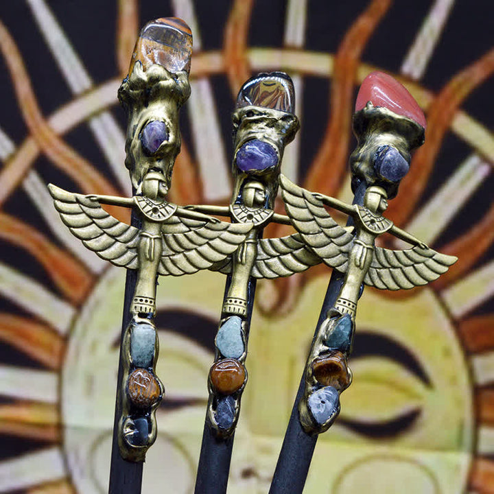 Olivenorma Witch Angel Natural Crystal Wands - image 29