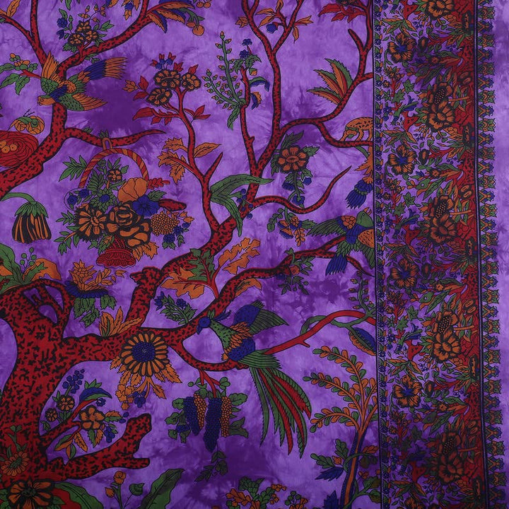 Olivenorma Green Tree Of Life Wall Hanging Psychedelic Tapestry - image 8
