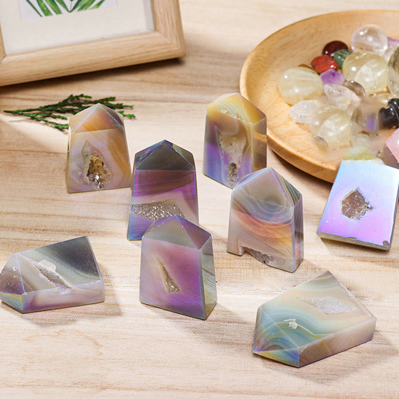 Olivenorma Angel Aura Quartz Crystal Wands Gemstone Decoration - image 4