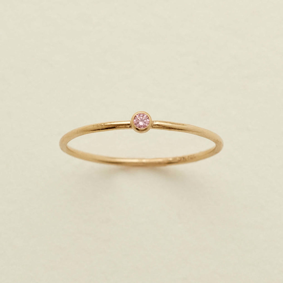 Olivenorma Birthstone 12 Month Birth Slim Ring - image 18