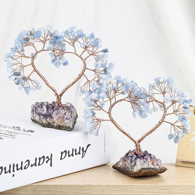 Natural Crystal Stone Love Feng Shui Tree - image 3