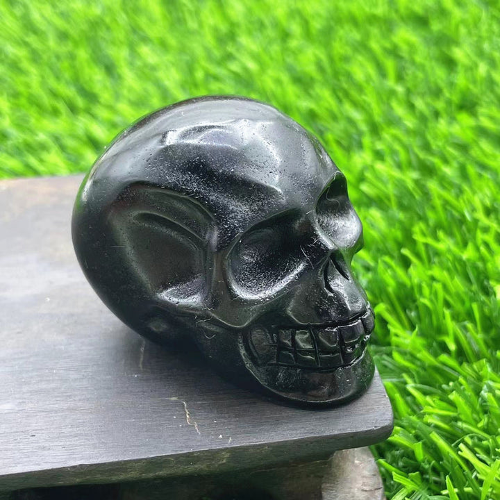 Olivenorma 5cm Carved Natural Crystal Skull Gemstone Decoration - image 13
