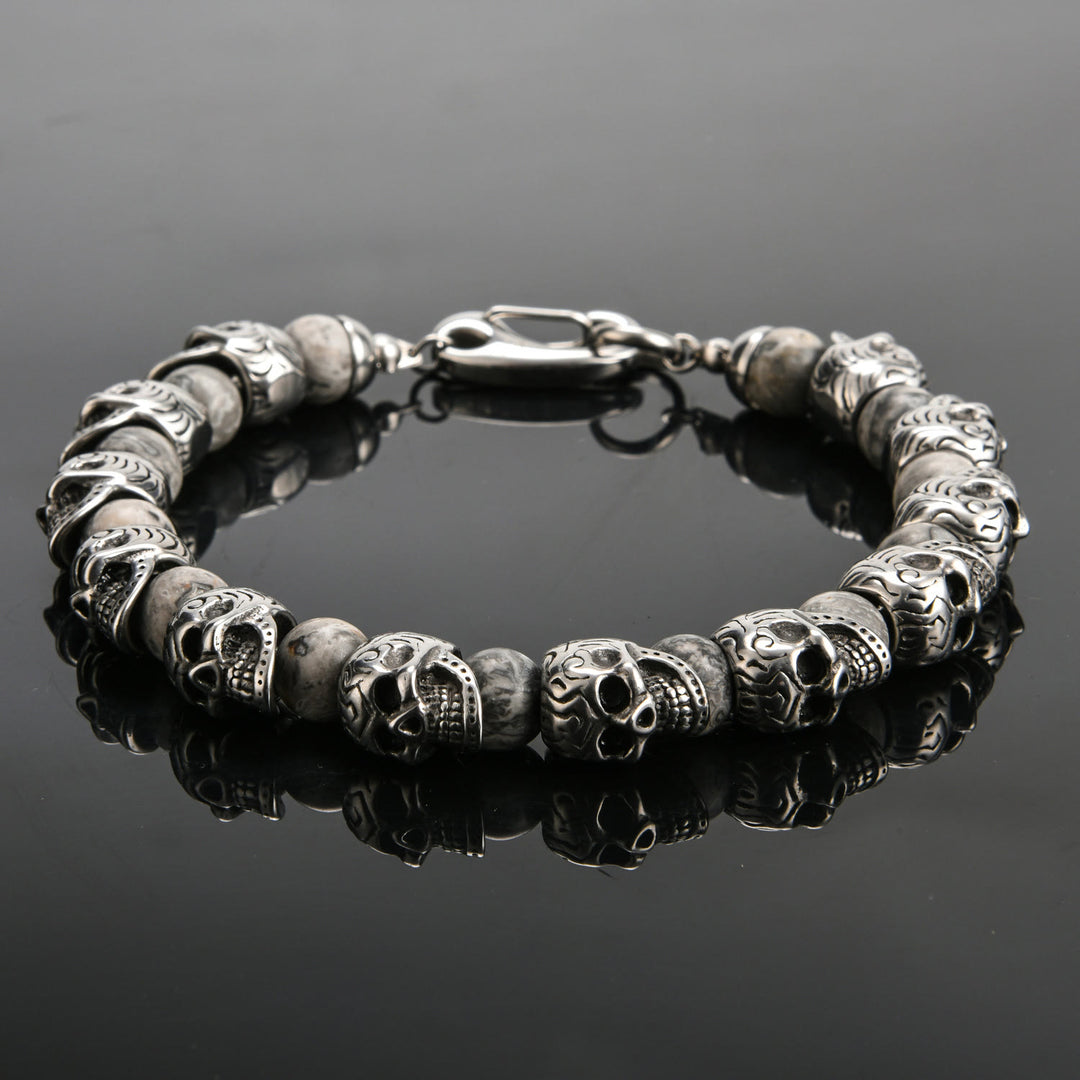 Olivenorma Natural Tiger Eye Handmade Stainless Steel Bracelet - image 17