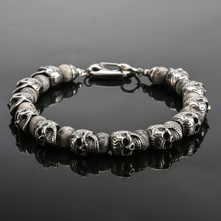 Olivenorma Natural Tiger Eye Handmade Stainless Steel Bracelet - image 17