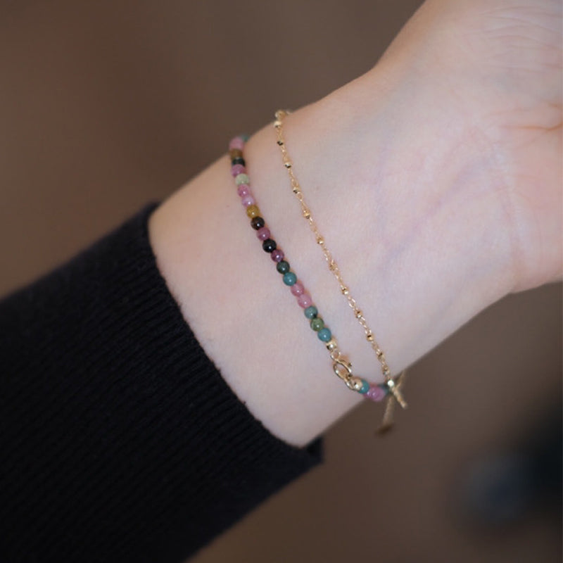 Grounding - Fluorite Gemstone Bracelet - image 2