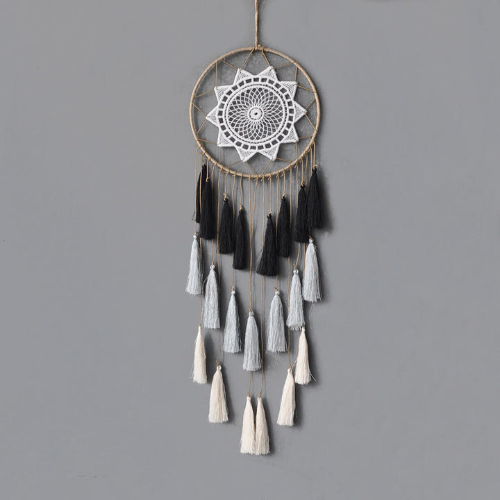 Olivenorma Braided Lace Tassel Pendant Dream Catcher - image 3