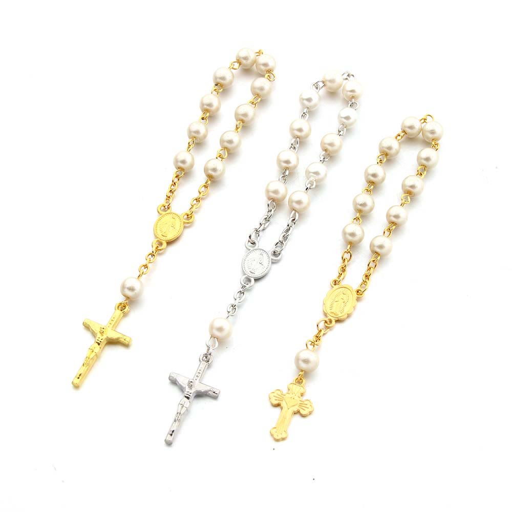 Olivenorma Pearl Heart Cross Bracelet - image 10