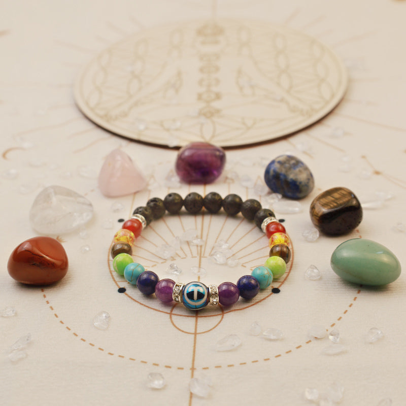 Olivenorma Chakra Twelve Zodiac Bracelet - image 1
