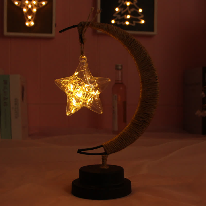 Olivenorma Enchanted Lunar Lamp Christmas Decoration - Glass Star - image 6
