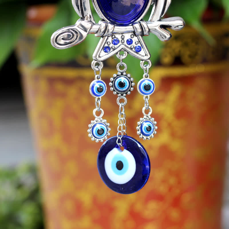 Olivenorma Evil Eye & Owl Protection Amulet Wall Decor - image 3