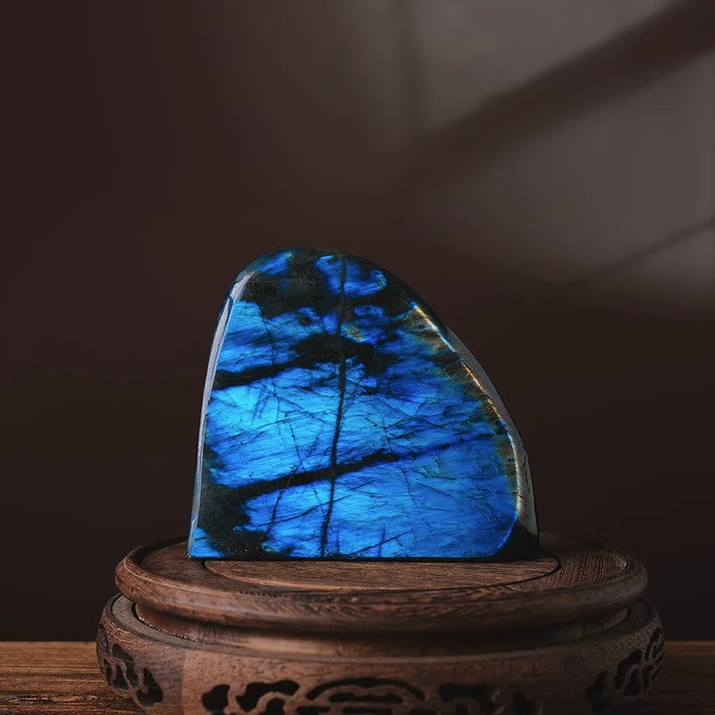 Olivenorma Natural Labradorite Rough Stone Gemstone Decoration - image 16