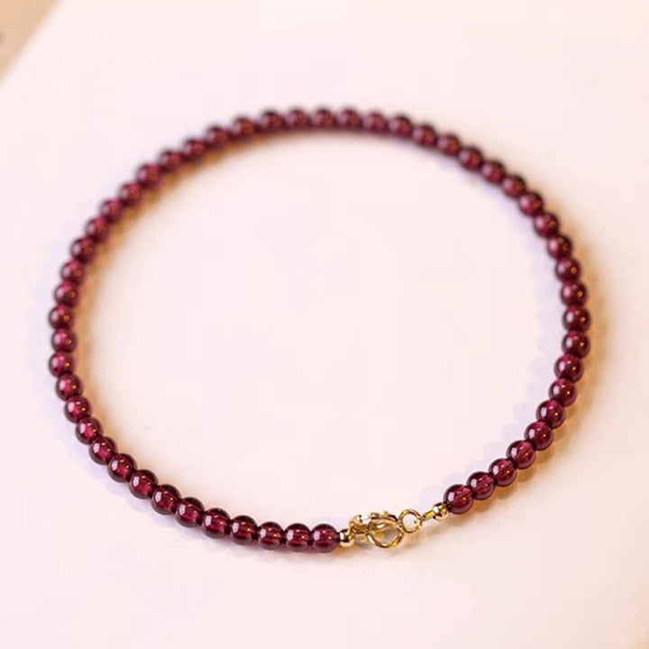 Eternal Love - Garnet Gemstone Bracelet - image 5