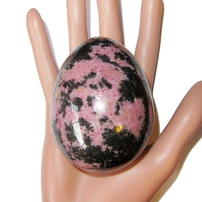Easter Rhodonite Self-Love Crystal Egg - image 3