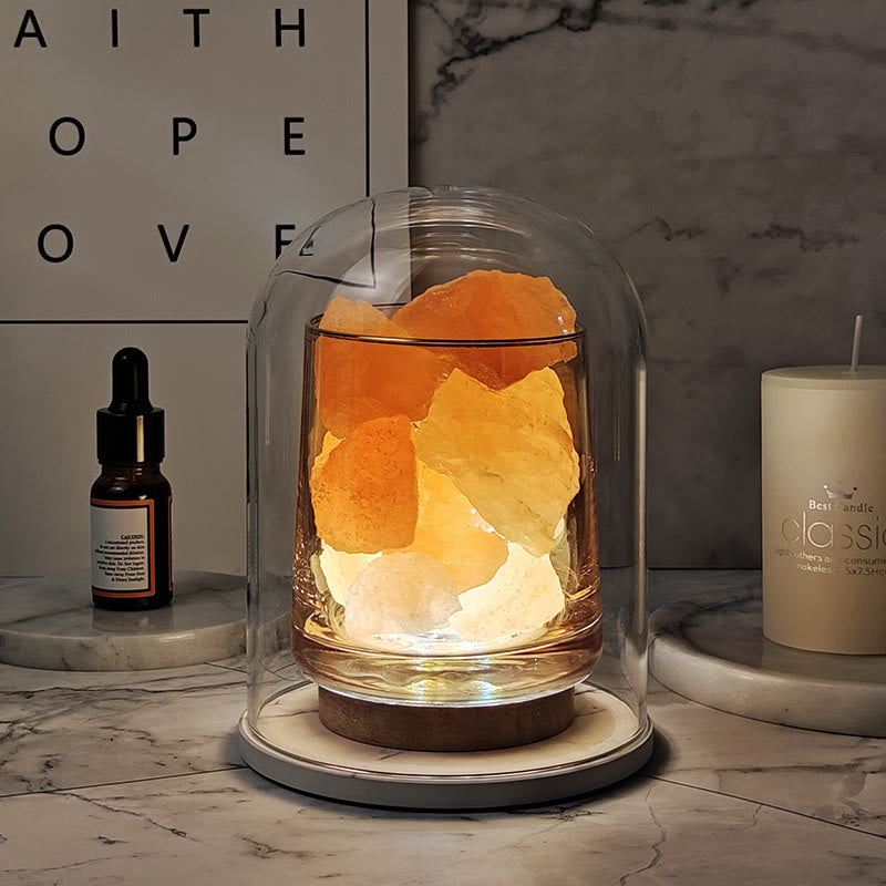 Olivenorma Fireless Diffuser Stone Crystal Aromatherapy Lamp - Carnelian - Grapefruit Bergamot - image 1