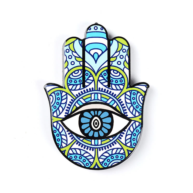 Olivenorma Hamsa Evil Eye Jewelry Tray Plate Coaster - Hamsa Evil Eye#28 - image 28