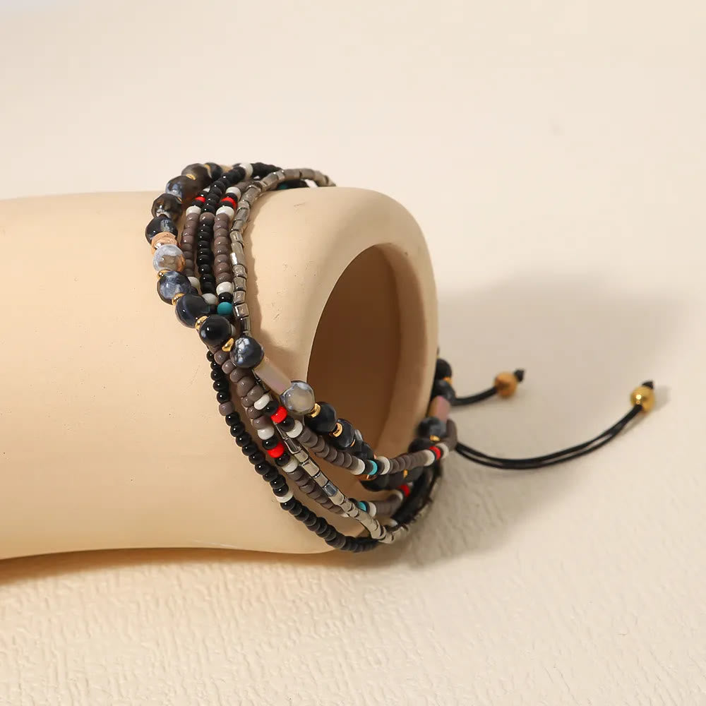 Olivenorma Round Beaded Vacation Bohemian Bracelets - image 6