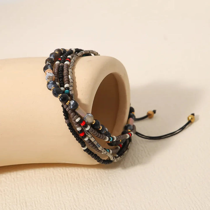 Olivenorma Round Beaded Vacation Bohemian Bracelets - image 6
