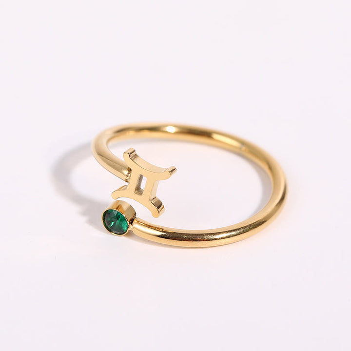 Olivenorma Zodiac Birthstone Gift Card Ring - image 4