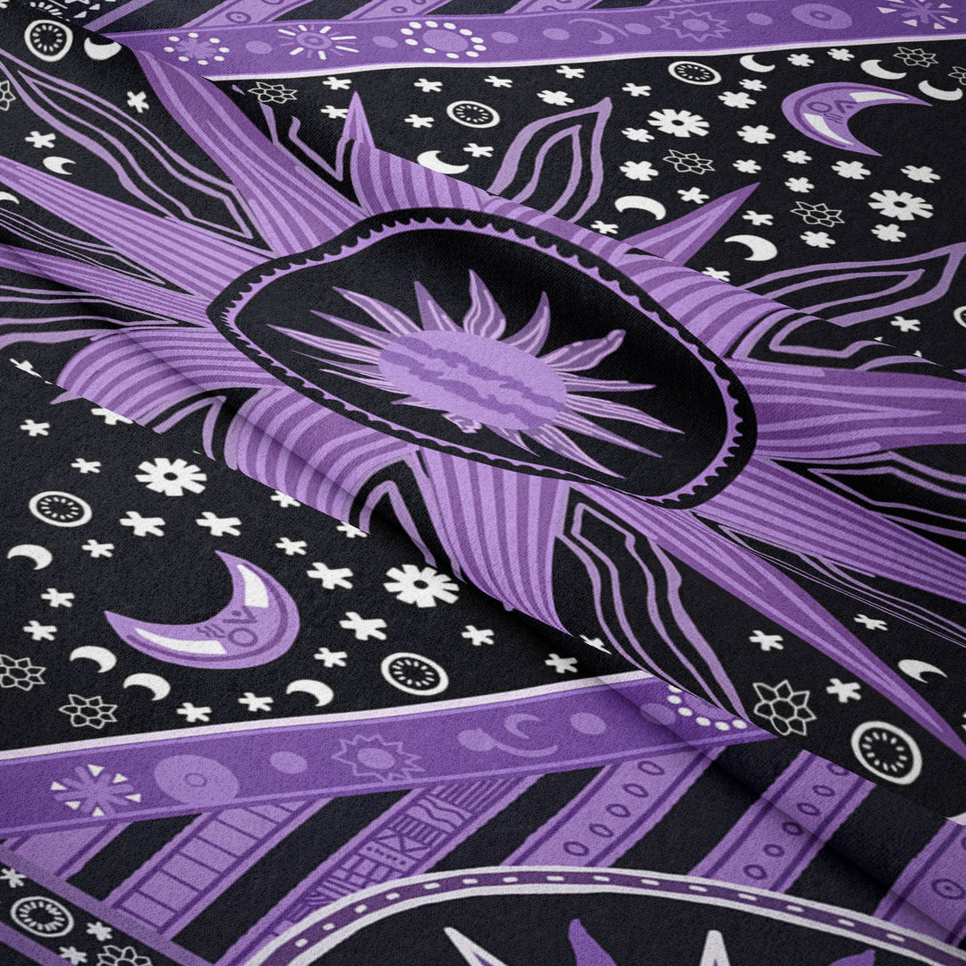 Olivenorma Sun Rays Moon Bohemia Tapestry - image 40