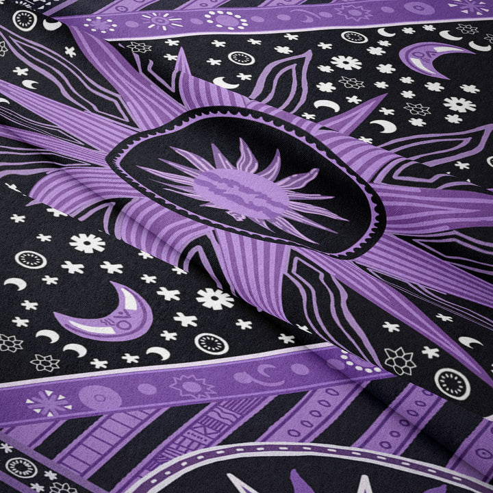 Olivenorma Sun Rays Moon Bohemia Tapestry - image 40