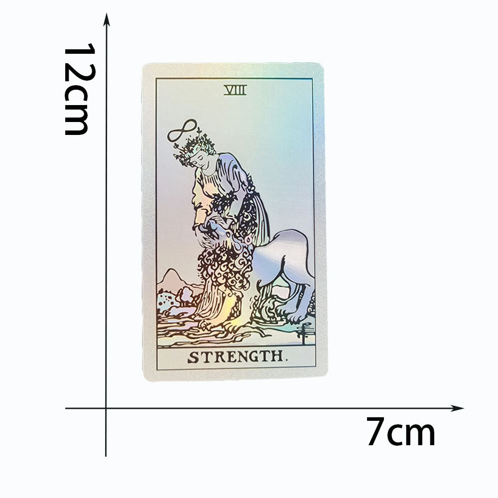 Olivenorma Bronzing Gold Foil Laser Bright Tarot Deck Cards - image 19