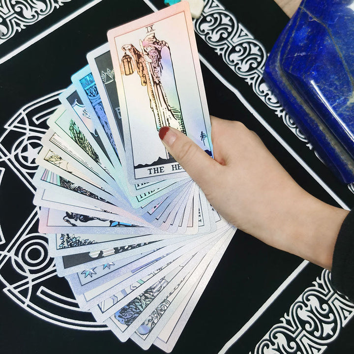Olivenorma Bronzing Gold Foil Laser Bright Tarot Deck Cards - image 11