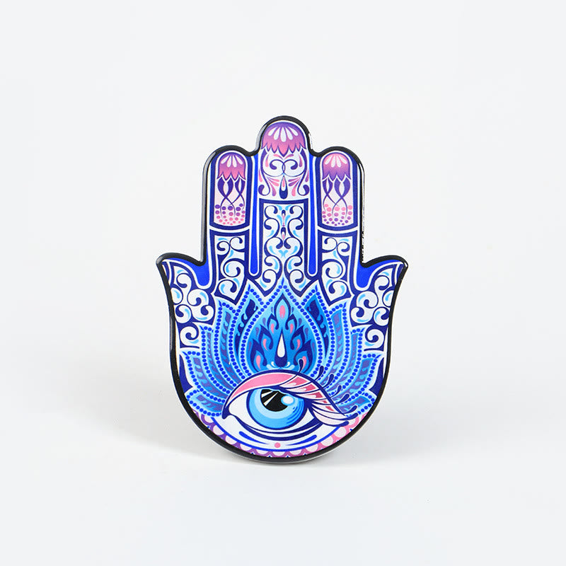 Olivenorma Hamsa Evil Eye Jewelry Tray Plate Coaster - Hamsa Evil Eye#15 - image 15