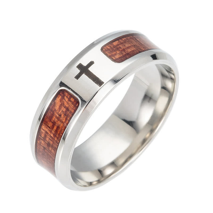 Yggdrasil ring - stainless steel - Cross - 13 - image 10