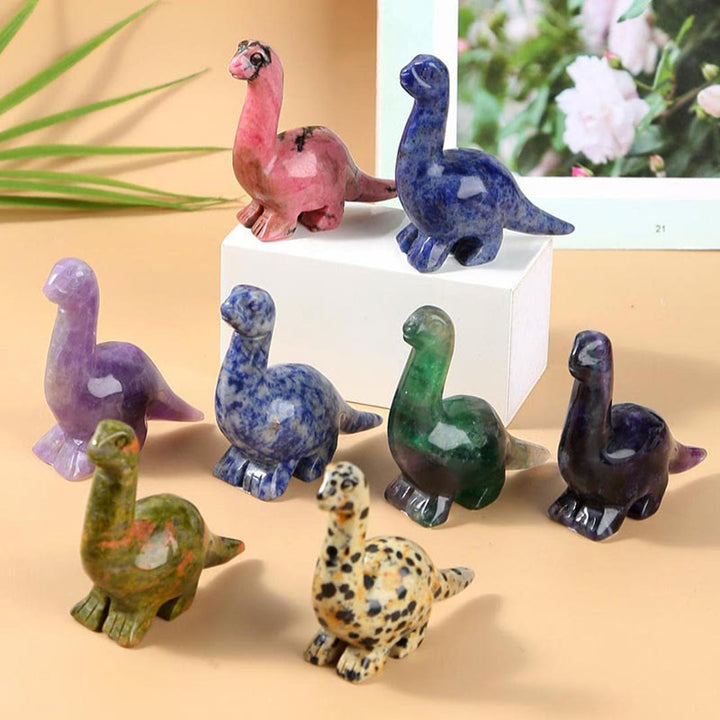 Olivenorma 2.5 Inches Crystal Dinosaur Home Docor Gemstone Decoration - image 28