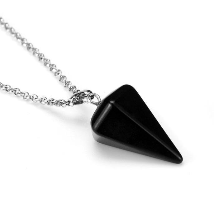 Olivenorma Meditation Wooden Sign Mysterious Witch Altar Ornamet - 2-3cm - Obsidian Crystal - image 8